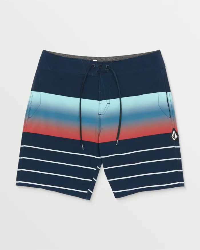 Quarta Fade ModTech Trunks 8211 Navy Mens Volcom Boardshorts and Trunks