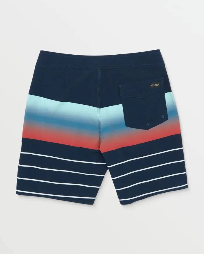 Quarta Fade ModTech Trunks 8211 Navy Mens Volcom Boardshorts and Trunks