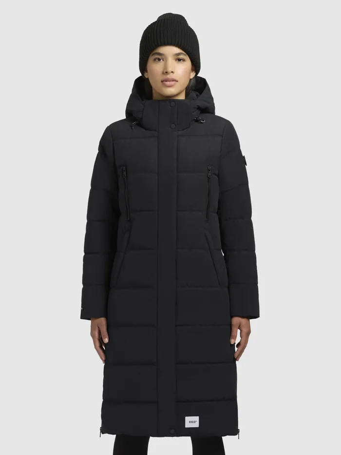 Quilted Coats Mantel DANI2 Schwarz Schwarz 8211 KHUJO Women