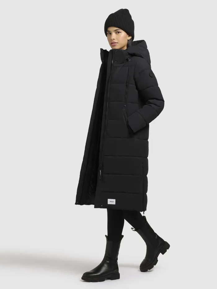 Quilted Coats Mantel DANI2 Schwarz Schwarz 8211 KHUJO Women