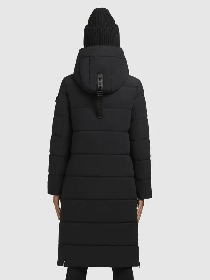 Quilted Coats Mantel DANI2 Schwarz Schwarz 8211 KHUJO Women