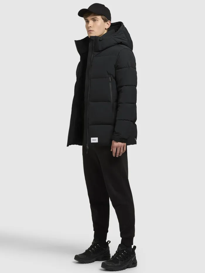 Quilted Jackets KHUJO Men Jacke ROAN Dunkelgrau Dunkelgrau