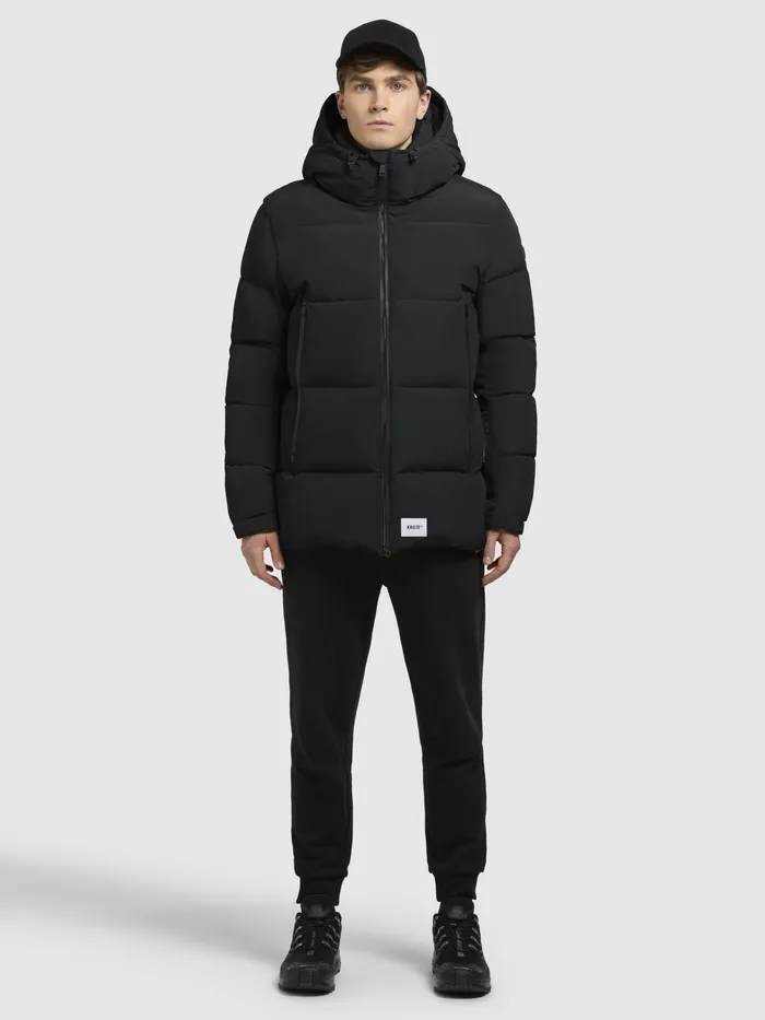 Quilted Jackets KHUJO Men Jacke ROAN Dunkelgrau Dunkelgrau