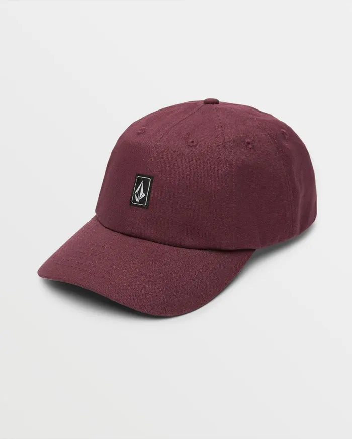 Ramp Stone Adjustable Hat 8211 Merlot Mens Volcom Accessories