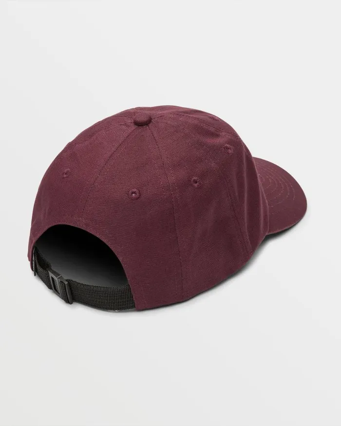 Ramp Stone Adjustable Hat 8211 Merlot Mens Volcom Accessories