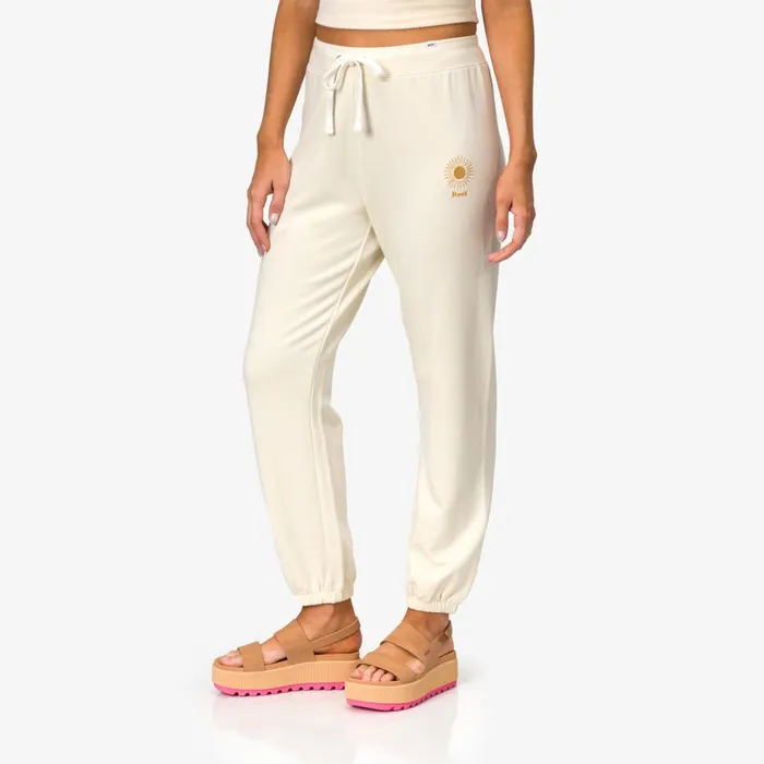 Reef Cozy Sweatpants Almond Milk Women Shorts Pants and Skirts