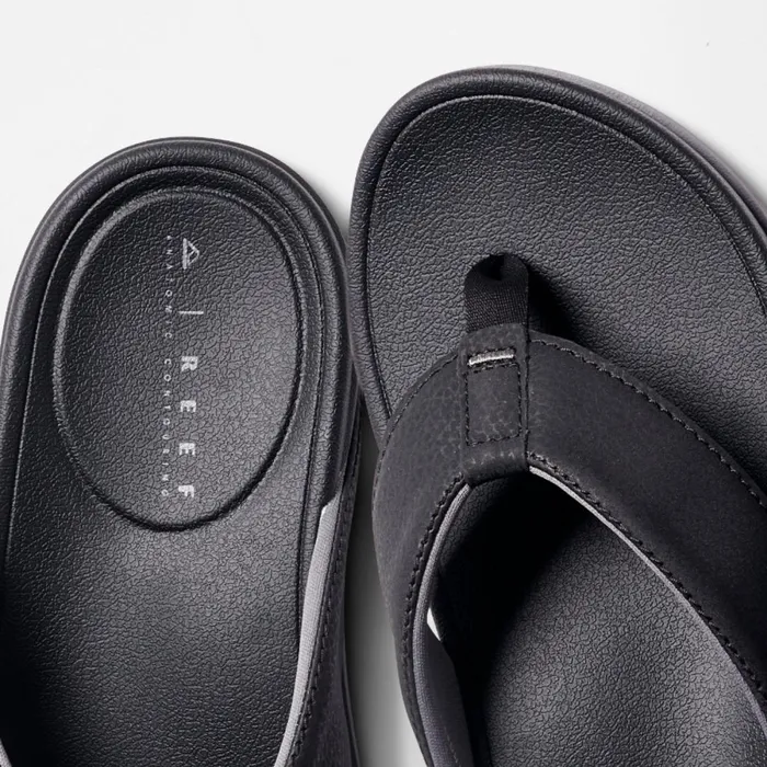 Reef Cushion Bonzer Blackgum Men Flip Flops Reef Cushion Bonzer Blackgum Men Flip Flops