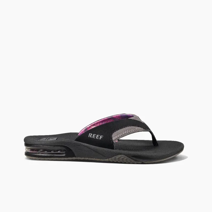 Reef Fanning Blackgrey Women Flip Flops