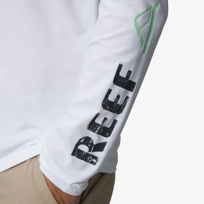 Reef Kean Long Sleeve Surf Shirt Upf 50 Bright White Men Shirts and TShirts Reef Kean Long Sleeve Surf Shirt Upf 50 Bright White Men Shirts and TShirts
