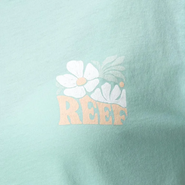 Reef Koda 18034 Crop Tee Eggshell Women Tops Reef Koda 18034 Crop Tee Eggshell Women Tops