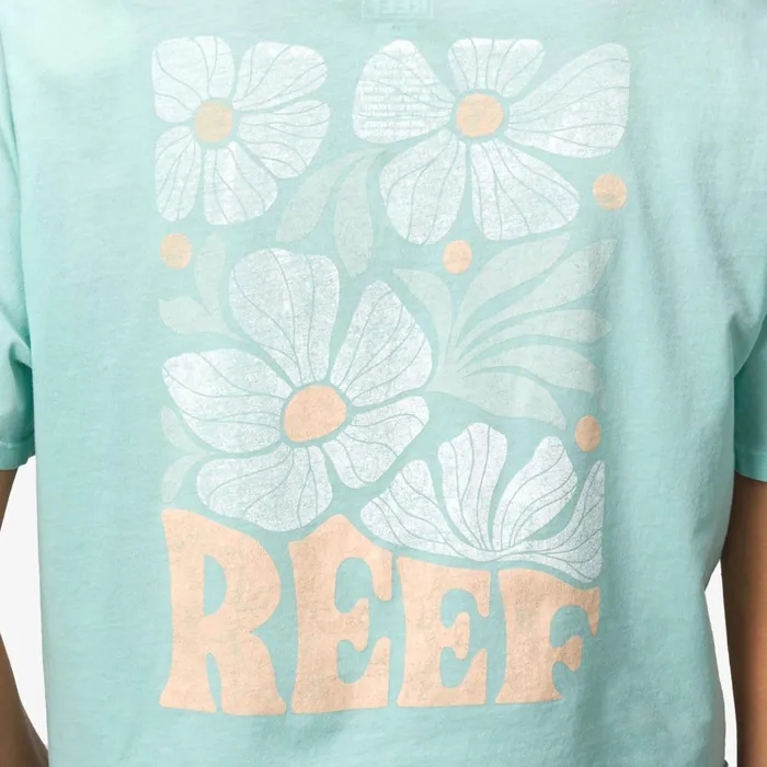 Reef Koda 18034 Crop Tee Eggshell Women Tops Reef Koda 18034 Crop Tee Eggshell Women Tops