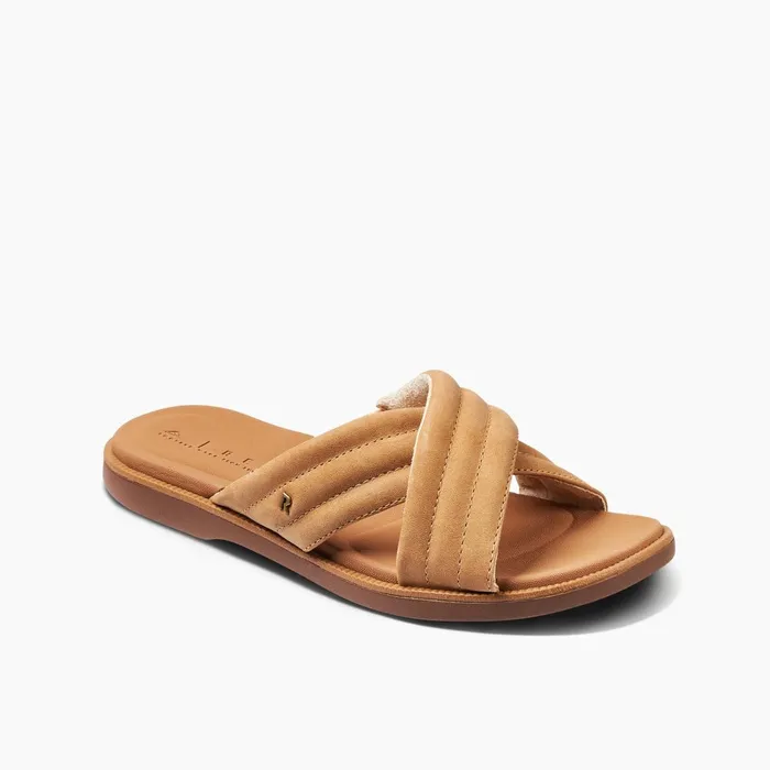 Reef Lofty Lux X Natural Women Slides Reef Lofty Lux X Natural Women Slides