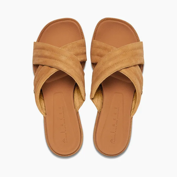 Reef Lofty Lux X Natural Women Slides Reef Lofty Lux X Natural Women Slides