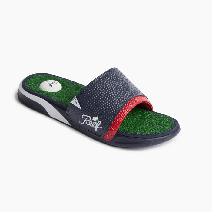 Reef Mulligan Slide Patriotic Men Slides Reef Mulligan Slide Patriotic Men Slides