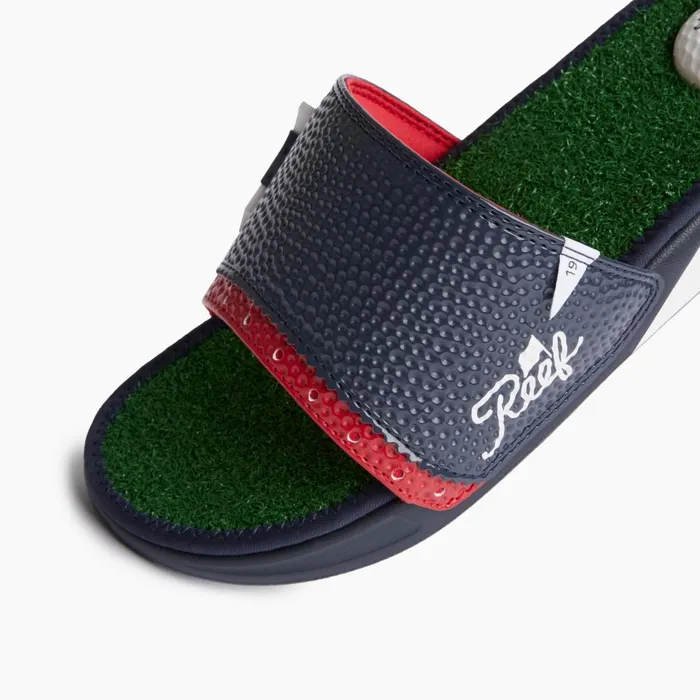 Reef Mulligan Slide Patriotic Men Slides Reef Mulligan Slide Patriotic Men Slides