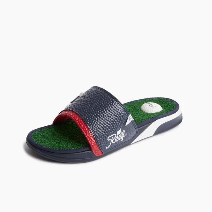 Reef Mulligan Slide Patriotic Men Slides Reef Mulligan Slide Patriotic Men Slides