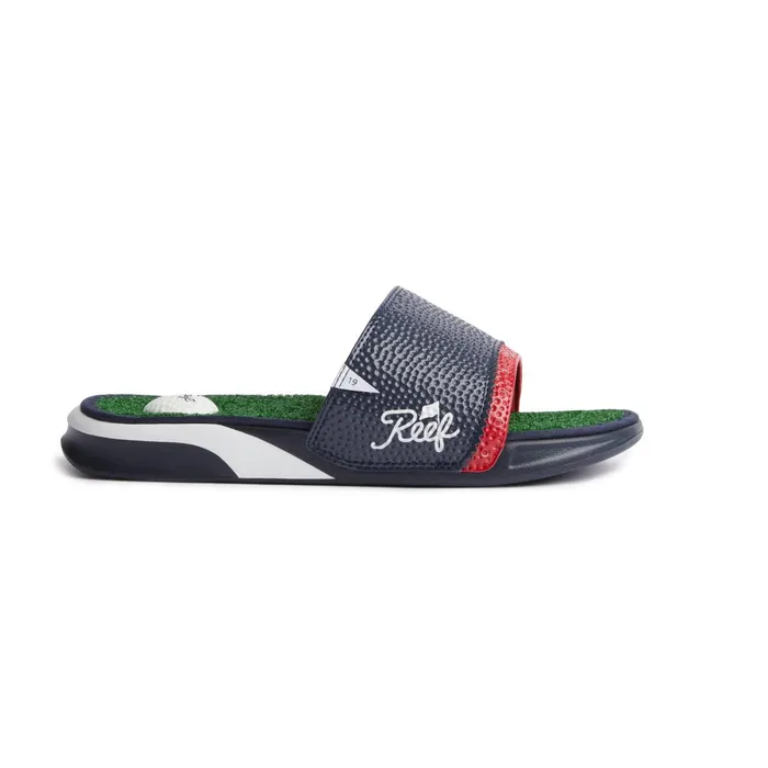 Reef Mulligan Slide Patriotic Men Slides Reef Mulligan Slide Patriotic Men Slides