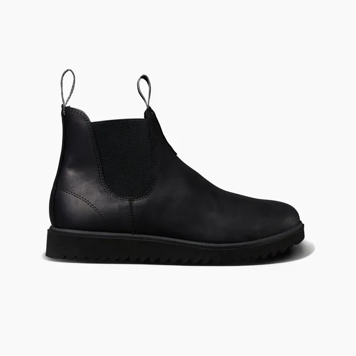 Reef Otis All Black Leather Men Boots