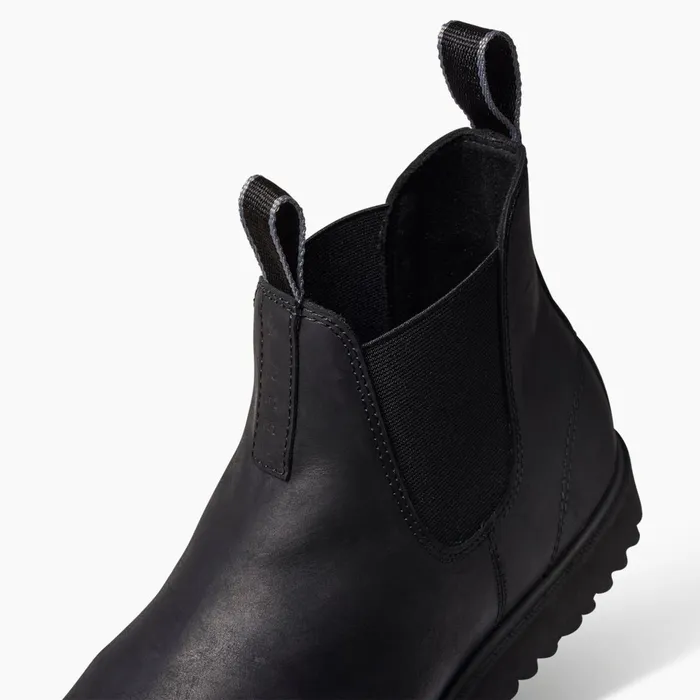 Reef Otis All Black Leather Men Boots Reef Otis All Black Leather Men Boots