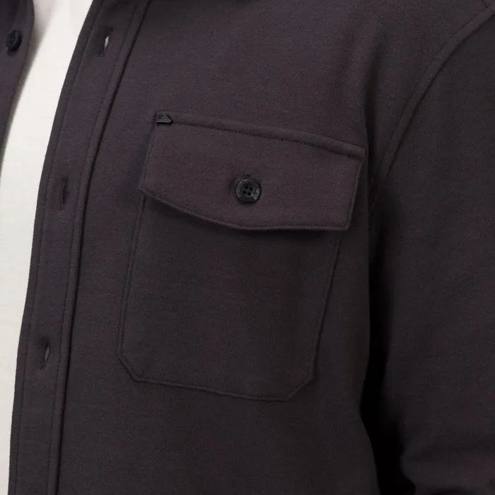 Reef Raymond Long Sleeve Shirt Phantom Men Outerwear