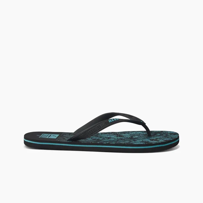 Reef Seaside Prints Aquifier Palm Men Sandals