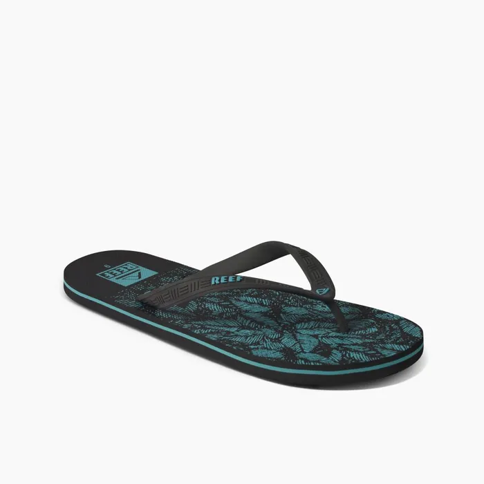 Reef Seaside Prints Aquifier Palm Men Sandals Reef Seaside Prints Aquifier Palm Men Sandals