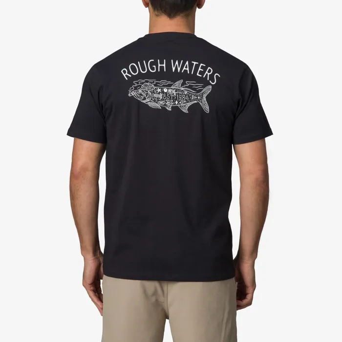 Reef Tatted Short Sleeve Tee Caviar Men Shirts and TShirts Reef Tatted Short Sleeve Tee Caviar Men Shirts and TShirts