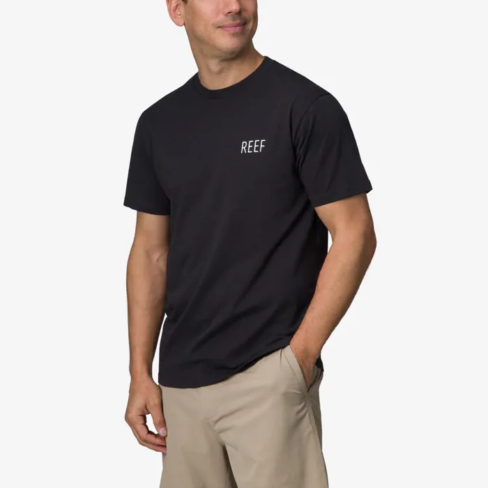 Reef Tatted Short Sleeve Tee Caviar Men Shirts and TShirts Reef Tatted Short Sleeve Tee Caviar Men Shirts and TShirts