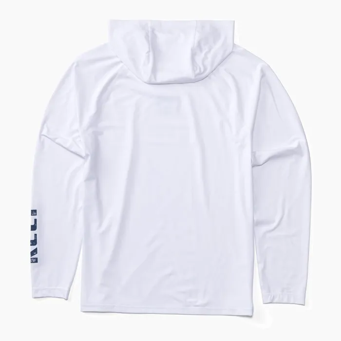 Reef Wellie Long Sleeve Hooded Surf Shirt Upf 50 Bright White Men Surf Shirts and Upf Apparel Reef Wellie Long Sleeve Hooded Surf Shirt Upf 50 Bright White Men Surf Shirts and Upf Apparel