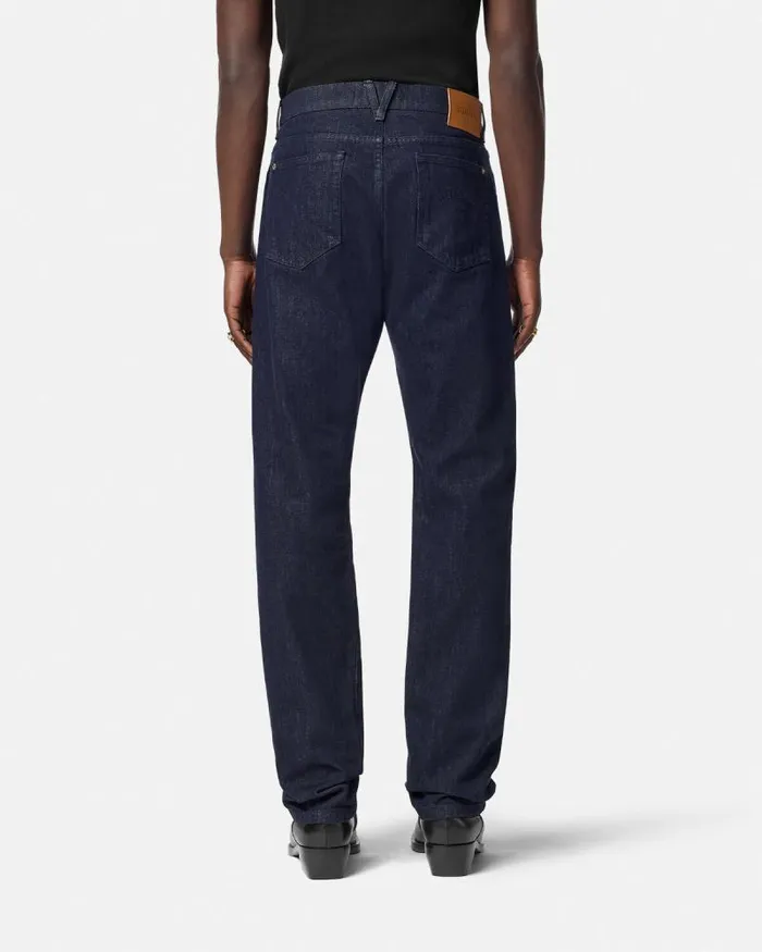 RegularFit Jeans Blue Men Versace Pants and Shorts