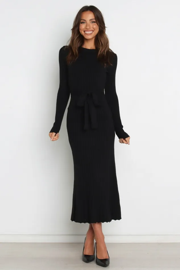 Rhianna Dress Black Dresses Petal and Pup Women