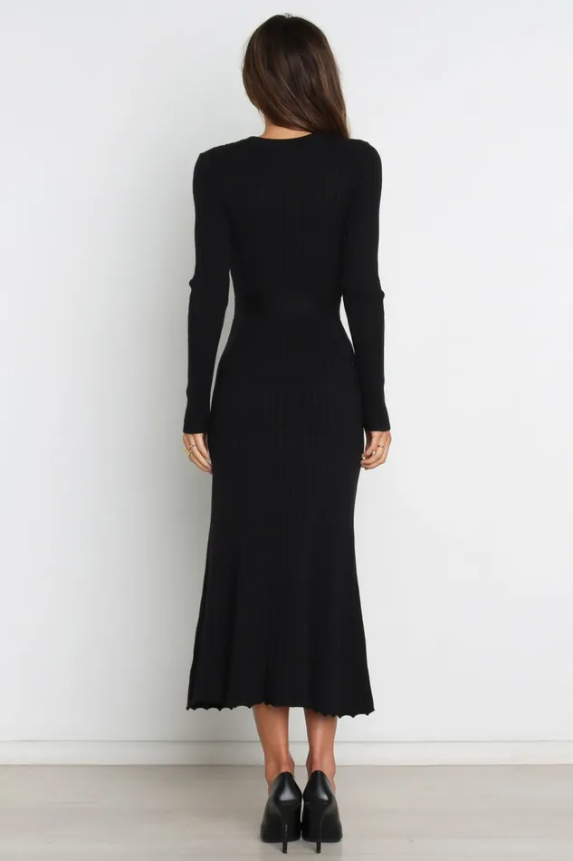 Rhianna Dress Black Dresses Petal and Pup Women