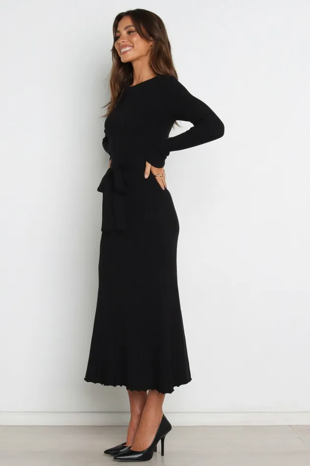 Rhianna Dress Black Dresses Petal and Pup Women
