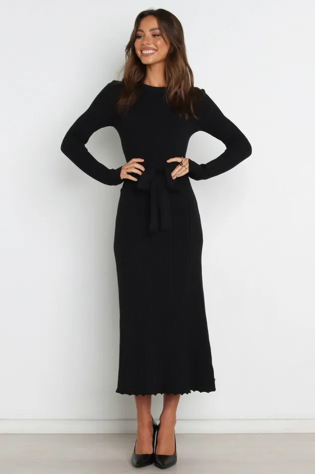 Rhianna Dress Black Dresses Petal and Pup Women