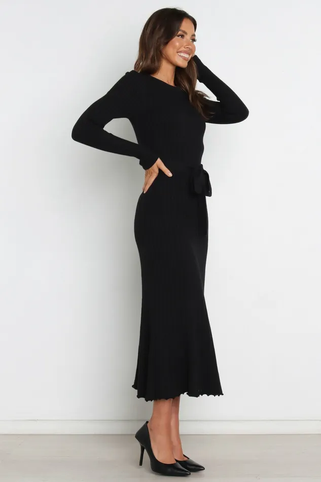 Rhianna Dress Black Dresses Petal and Pup Women