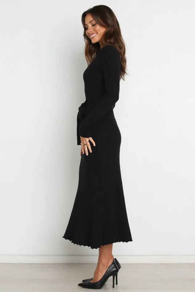 Rhianna Dress Black Dresses Petal and Pup Women