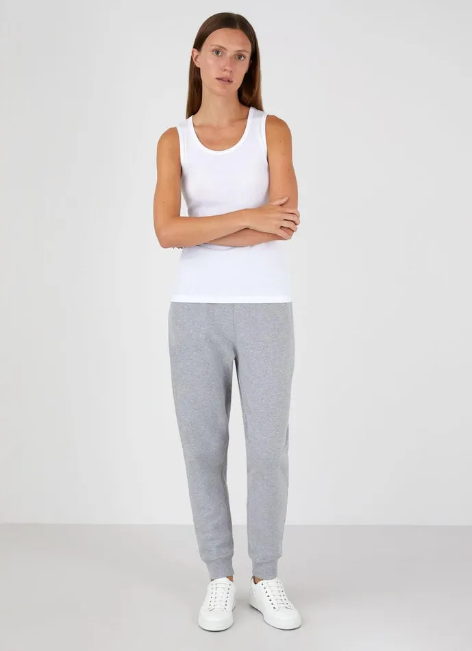Rib Vest White Women SUNSPEL Tshirts and Tops