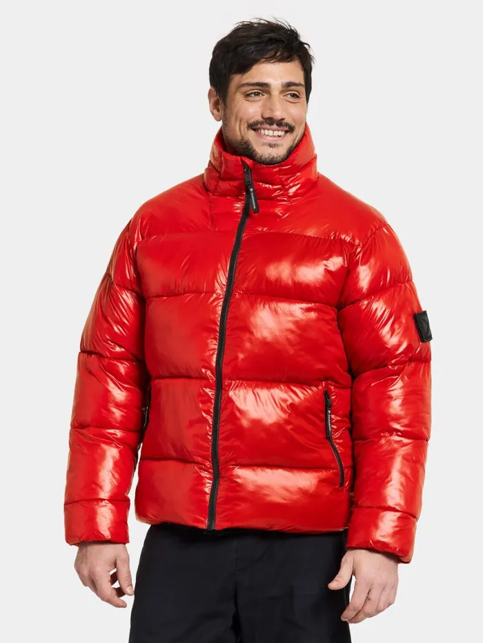 Rinor Jacket Pomme Red Men Didriksons Insulated Jackets