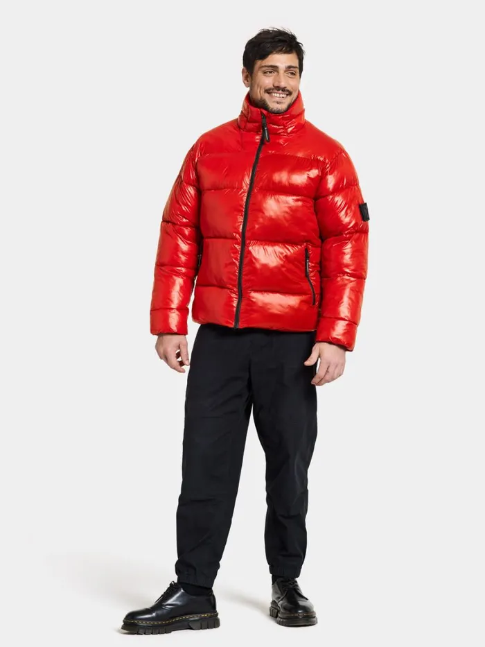 Rinor Jacket Pomme Red Men Didriksons Insulated Jackets Rinor Jacket Pomme Red Men Didriksons Insulated Jackets