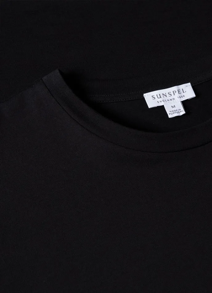 Riviera Midweight Tshirt Black Men SUNSPEL Tshirts