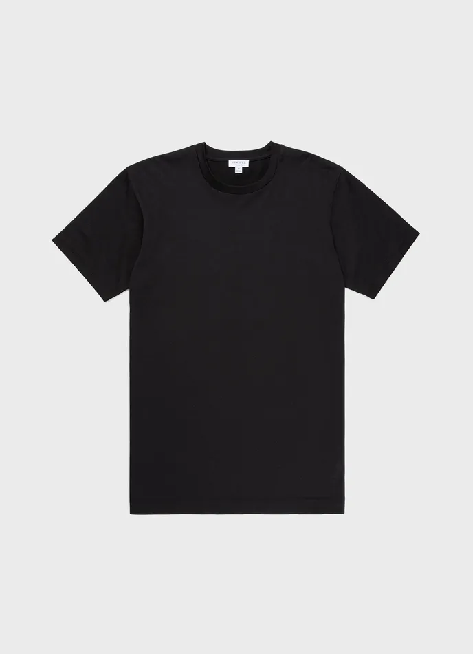 Riviera Midweight Tshirt Black Men Tshirts ussunspel