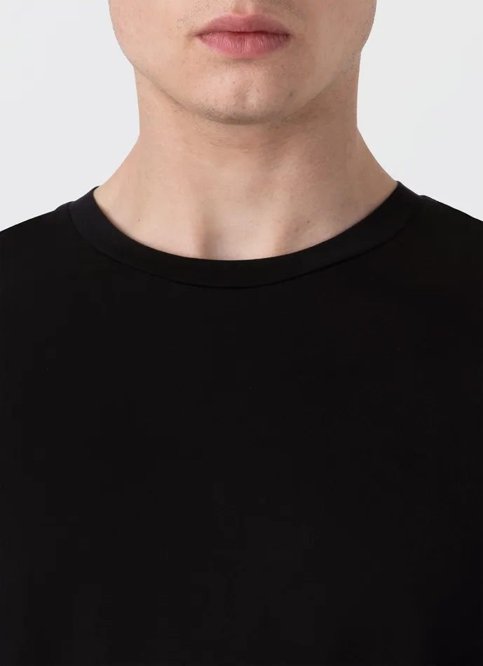 Riviera Midweight Tshirt Black Men Tshirts ussunspel Riviera Midweight Tshirt Black Men Tshirts ussunspel