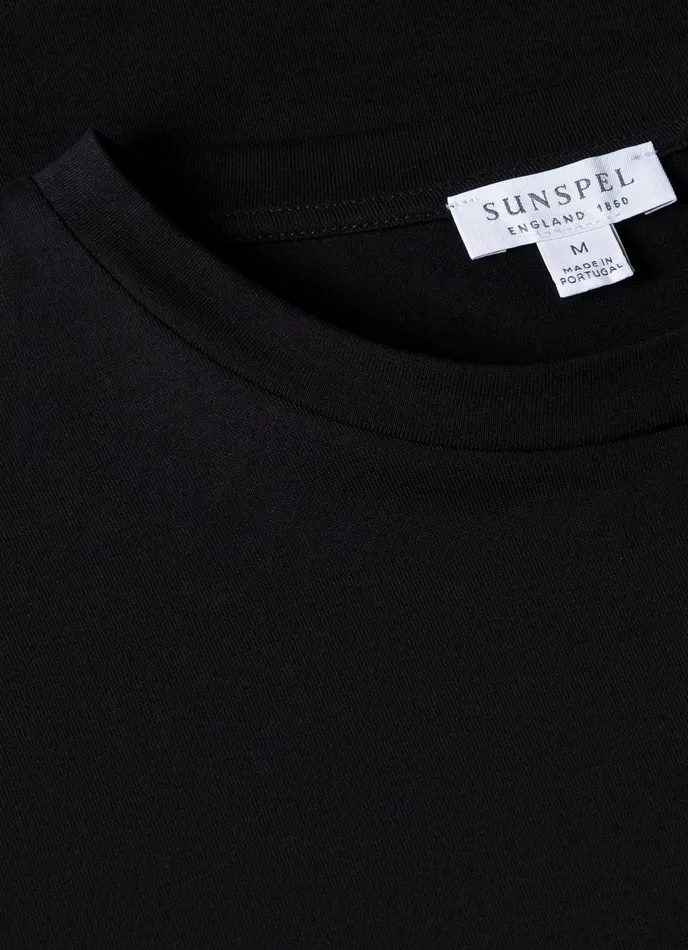 Riviera Midweight Tshirt Black Men Tshirts ussunspel Riviera Midweight Tshirt Black Men Tshirts ussunspel