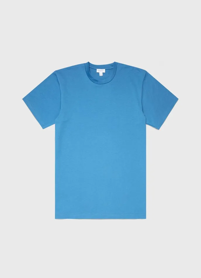 Riviera Midweight Tshirt Blue Men SUNSPEL Tshirts