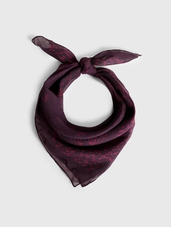 ROCKINGHAM SCARF Oxblood Men John Varvatos Scarves and Ties