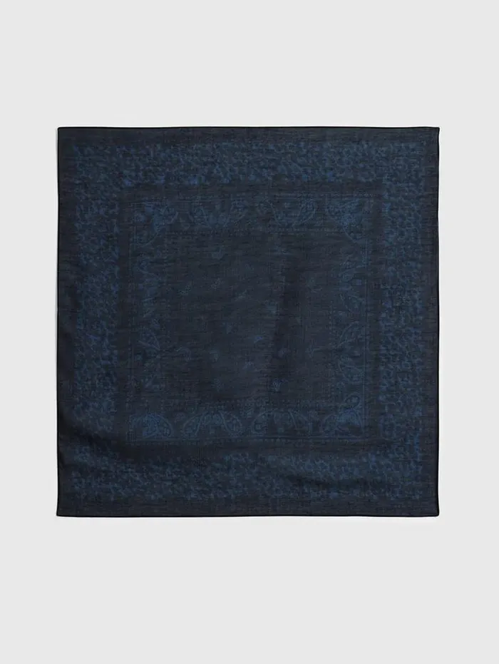 ROCKINGHAM SCARF Powder Blue Men John Varvatos Scarves and Ties