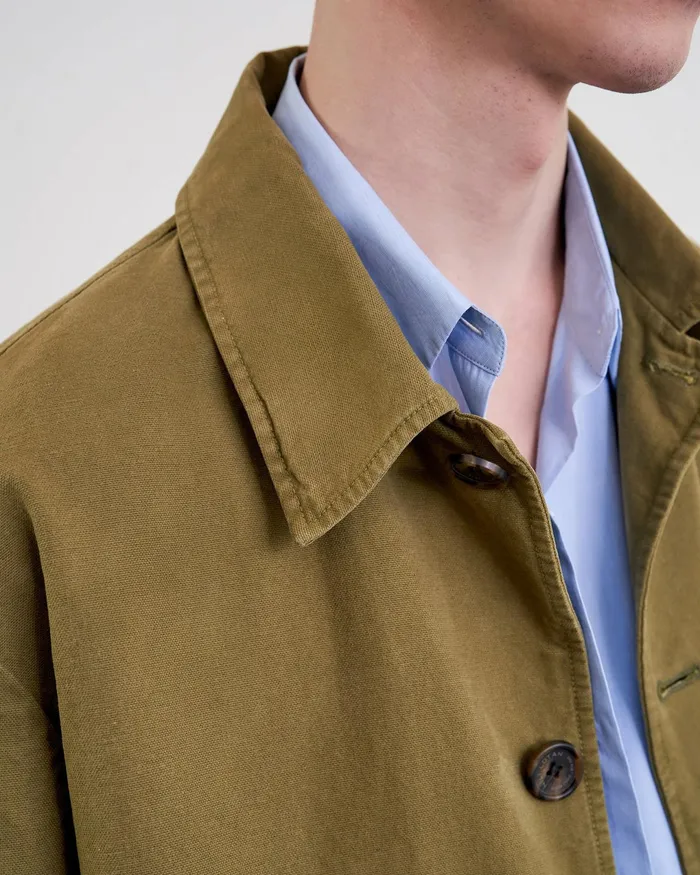 RONNOC JACKET Olive Green Men Nili Lotan Jackets and Coats