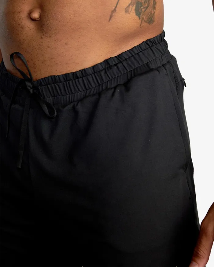 RVCA Athletic Shorts Sport Vent 16034 Training Shorts Black 8211 Men