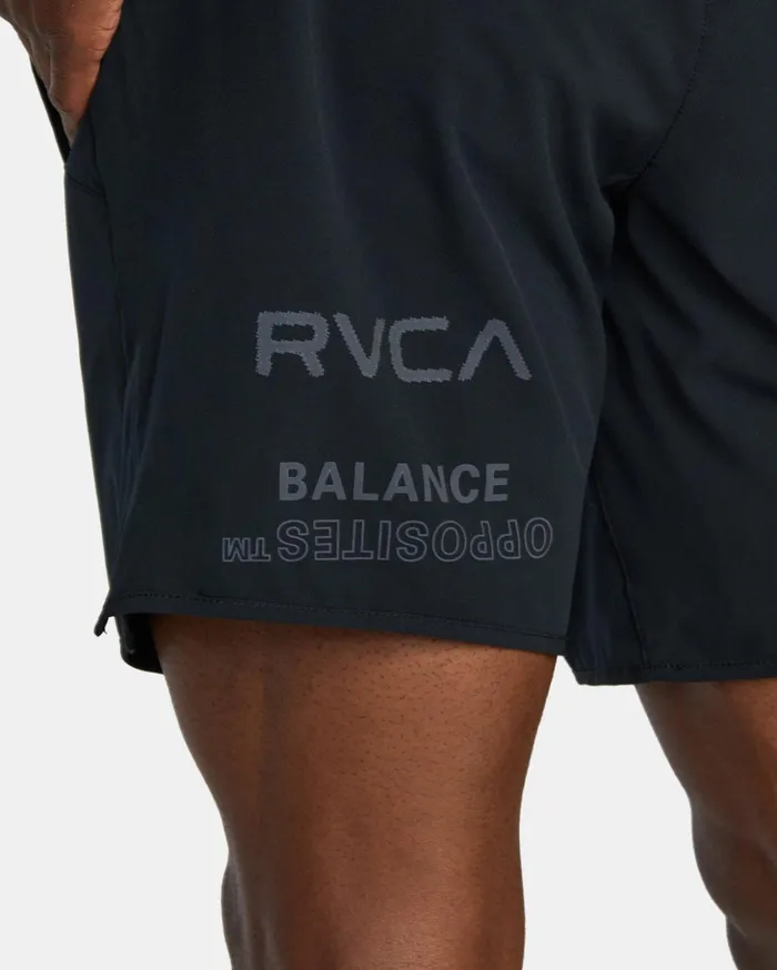 RVCA Athletic Shorts Yogger Stretch Elastic Waist Shorts 17034 Black All Brand 2 8211 Men RVCA Athletic Shorts Yogger Stretch Elastic Waist Shorts 17034 Black All Brand 2 8211 Men