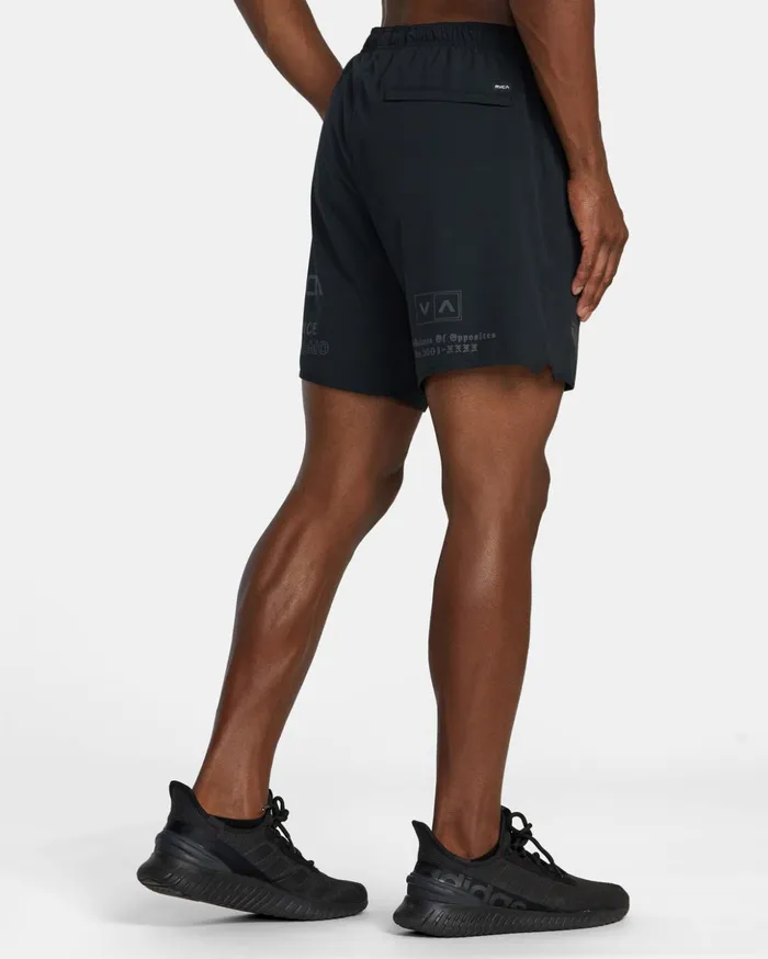 RVCA Athletic Shorts Yogger Stretch Elastic Waist Shorts 17034 Black All Brand 2 8211 Men RVCA Athletic Shorts Yogger Stretch Elastic Waist Shorts 17034 Black All Brand 2 8211 Men